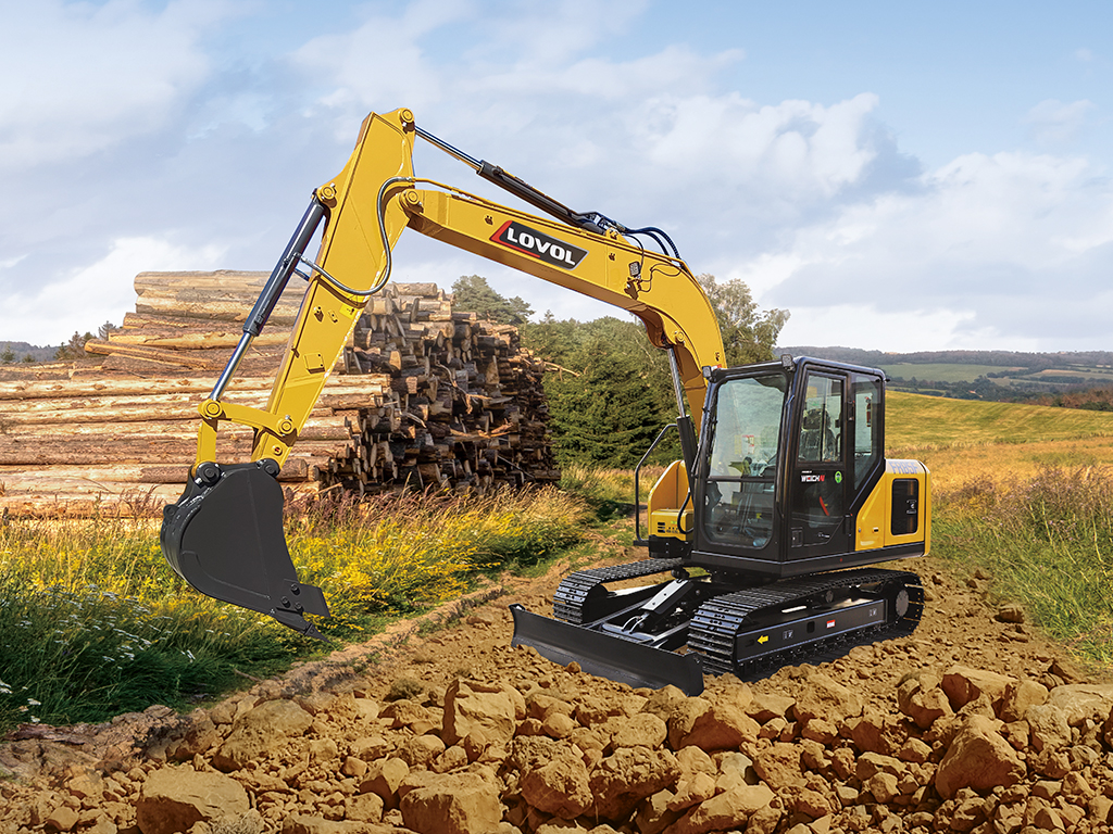 Excavadora LOVOL FR80F