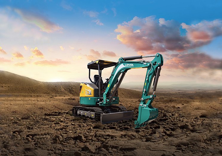 mini excavadora lovol FR30F-u main